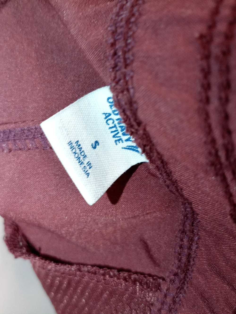 Old Navy Mauve Pink Athletic Shorts with Elastic Waist